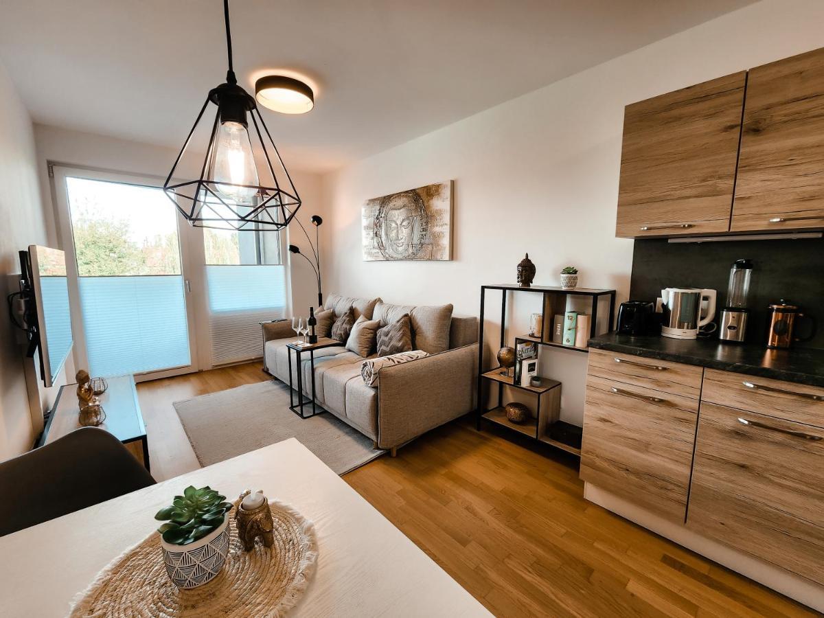 Vienna Green - Modern New Apartment, Old Danube Eksteriør bilde