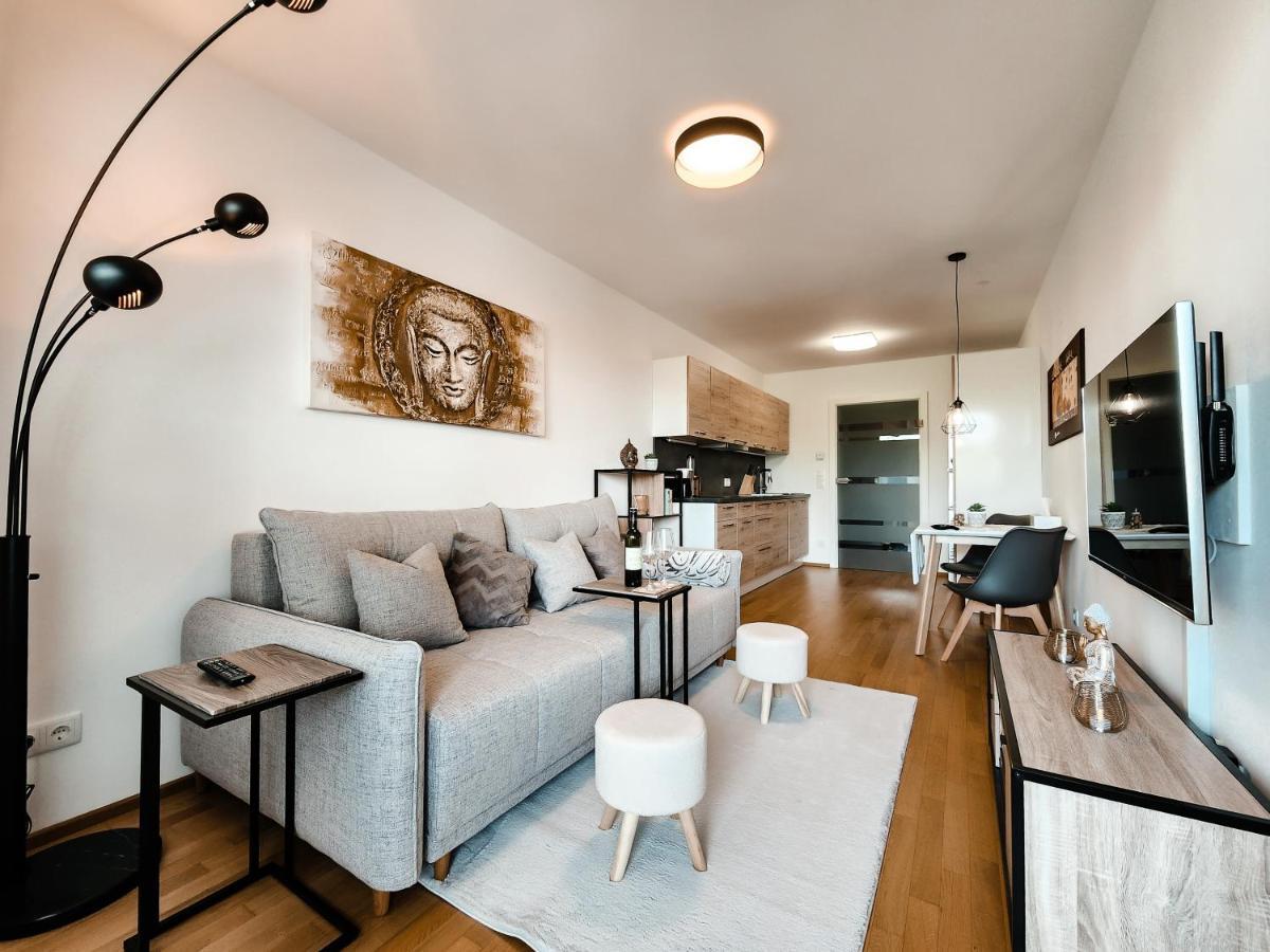 Vienna Green - Modern New Apartment, Old Danube Eksteriør bilde