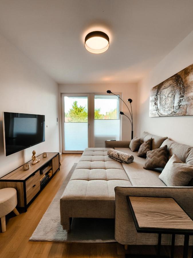 Vienna Green - Modern New Apartment, Old Danube Eksteriør bilde