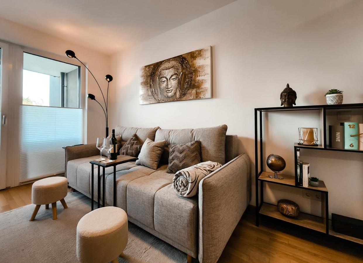 Vienna Green - Modern New Apartment, Old Danube Eksteriør bilde
