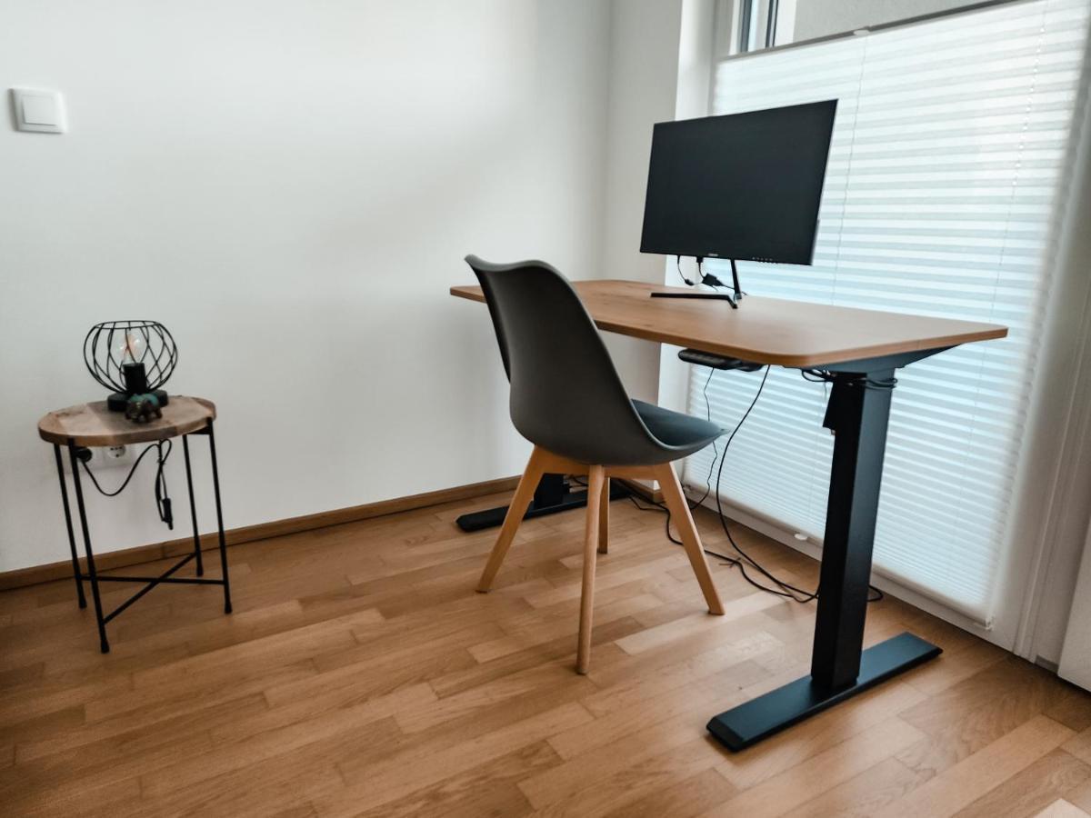 Vienna Green - Modern New Apartment, Old Danube Eksteriør bilde