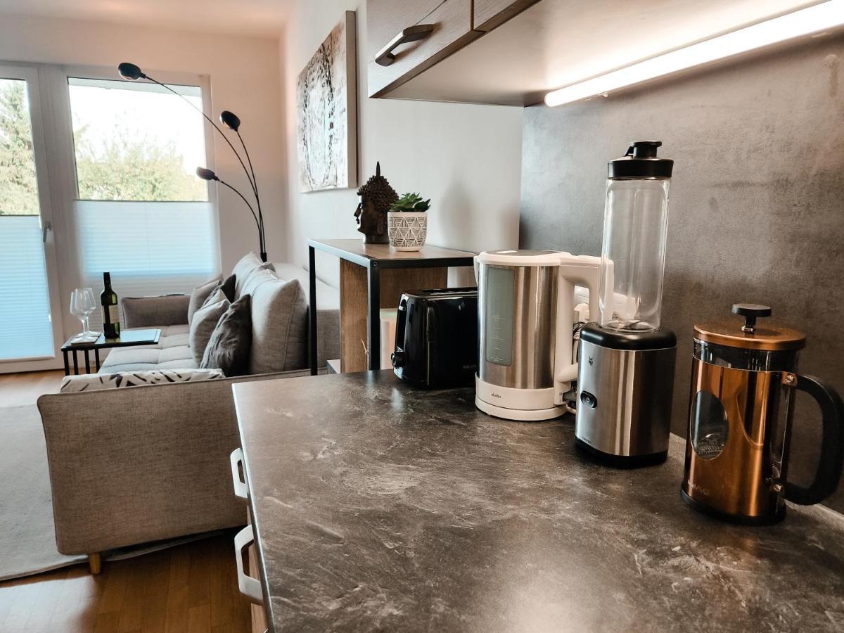 Vienna Green - Modern New Apartment, Old Danube Eksteriør bilde